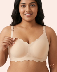 Scallop Nursing Bra