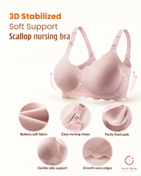 Scallop Nursing Bra